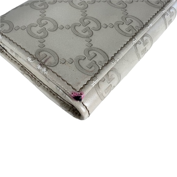 Gucci Monogram Leather Card Holder Wallet - Picture 7 of 8